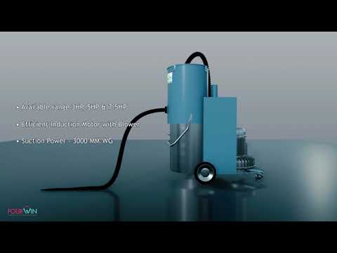 3 HP FourWin Industrial Vacuum Cleaners