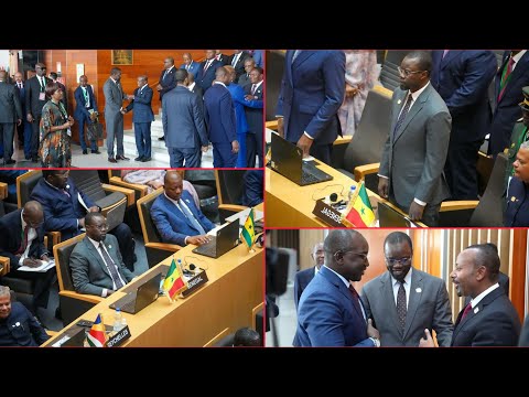 Addis Ababa: Speech – Ousmane Sonko welcomed like King for… The 39th session of the African Union…