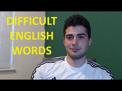 Hardest Words To Pronounce In English