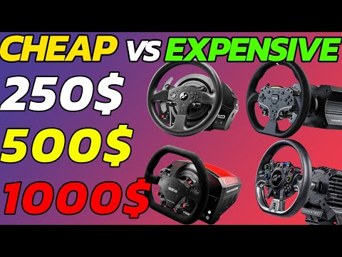 You should NOT BUY these 2 WHEELS ANYMORE Thrustmaster T300 vs TS-XW vs Moza R5 vs Fanatec GT DD PRO
