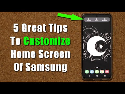 5 Great Tips To Customize The Home Screen of All Samsung Smartphones (One UI 3.1, 3.0, 2.5, etc)