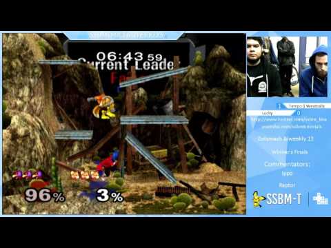 UCI 13 Winners Finals - Tempo | Westballz (Falco) vs Lucky (Fox) - Super Smash Bros. Melee