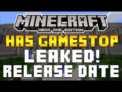 Minecraft (XB1 & PS4) - HAS GAMESTOP LEAKED THE OFFICIAL RELEASE DATE!? + OLD GEN UPDATES!