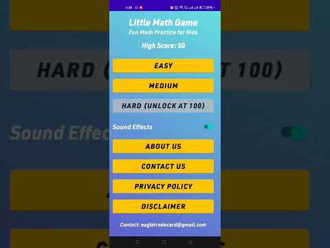 Little Math Game
