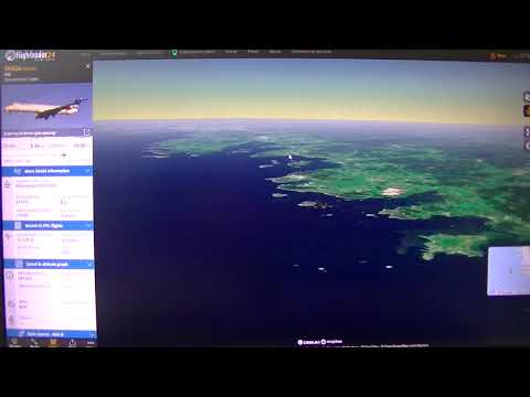 MongoTV_6850 - FlightRadar 24 - Del 51 - Flytrafik Over Afghanistan - Kabul Indtages