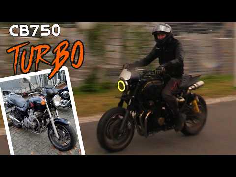 CB750 Turbo afstellen en testrijden.