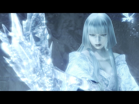 Nioh: Yuki-onna Boss Fight (1080p 60fps)