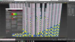 Image of 3d model in 3ds max showing the Diagnostic View Modes in SiNi Sculpt for 3ds Max