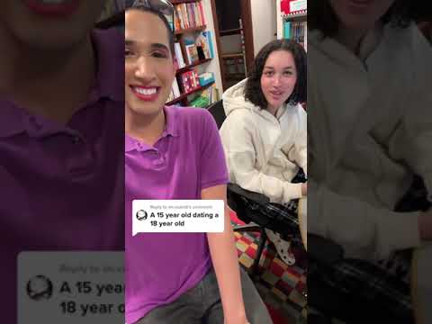 A 15 year old dating a 18 year old