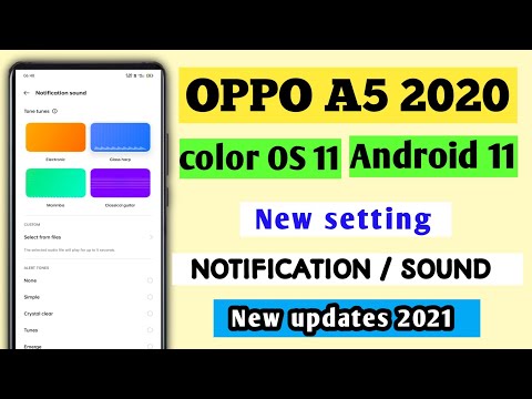 New updates Oppo A5 2020 Notification/ sound / Android 11 / oppo A5 2020