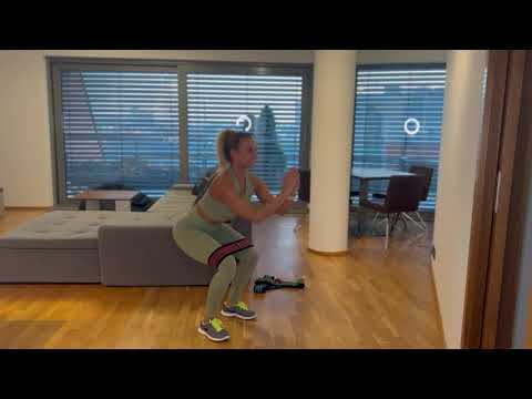 Odporová guma Hip band HMS HB12, velikost L