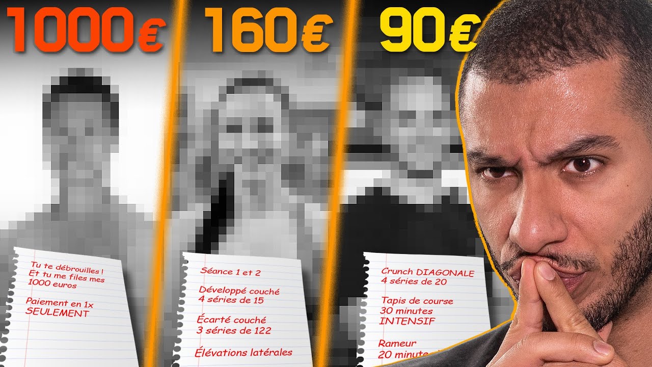 Je paie des coachs 1500€ pour un programme de musculation : que valent ils ?