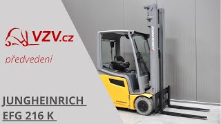 Jungheinrich EFG 216 k three-wheel forklift | Image 4 - Machineryline