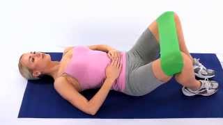 H54. Nằm ngửa tập cơ dạng ngang háng với dây đàn hồi