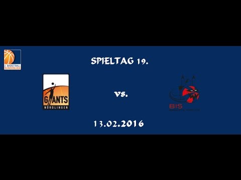 13.02.2016 Spieltag 19. Giants - BIS Baskets Speyer