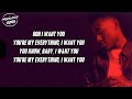 Luh Kel - Want You (Lyrics) ft. Queen Naija