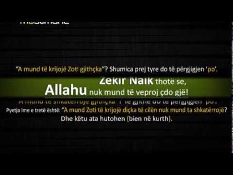 Zekir Naik thotë se, Allahu nuk mund të veproj çdo gjë! - Shejkh Feuzan