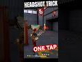 Smoothest Headshot Trick On Mobile ‍ Freefire