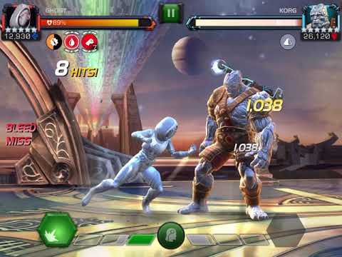 MCOC 6.1.2 Biohazard Korg Easily soloed by Ghost