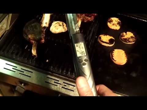 Man-Law MAN-ET492 Digital BBQ Thermometer Tongs Video