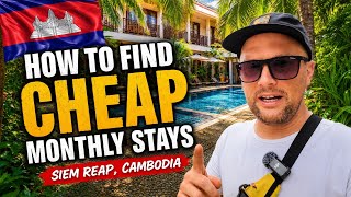 How I Find Cheap Monthly Hotel Deals in Cambodia 🇰🇭 