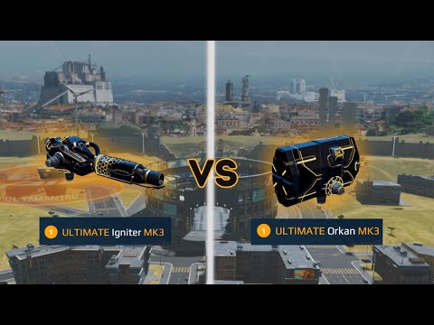 ULTIMATE IGNITER vs. ULTIMATE ORKAN (War Robots)