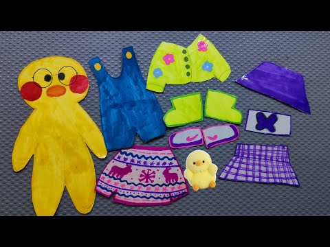 УТОЧКА ЛАЛАФАНФАН КАК СДЕЛАТЬ? БУМАЖНЫЕ СЮРПРИЗЫ СВОИМИ РУКАМИ утка lalafan