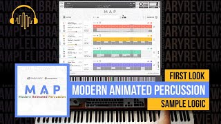 Video thumbnail for First Look: M.A.P. – Modern Animated Percussion by Sample Logic by Sample Library Review