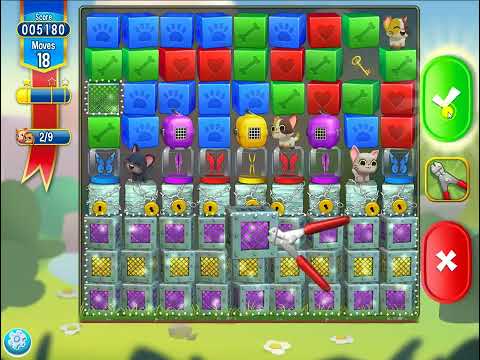 Pet Rescue Saga level 5191 no boosters | PuzzledCubes.site