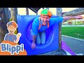 Learning With Blippi At An Outdoor Playground Educational Videos For Kids