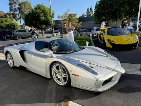 2003 Ferrari Enzo V12 Supercar 1of 9 Silver #cars #supercars #ferrari #ferrarienzo #enzo #luxurycar