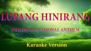 Download lagu LUPANG HINIRANG philippine national anthem KARAOKE mp3 Download lagu LUPANG HINIRANG philippine national anthem KARAOKE mp3