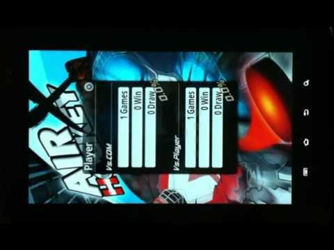 Air Hockey Cross Video