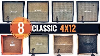 Comparing 8 CLASSIC Guitar Speaker Cabinets PROPERLY PUSHED!