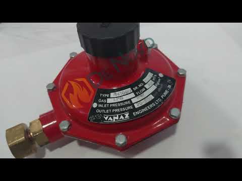 Red vanaz gas pressure regulator r4109, for industrial