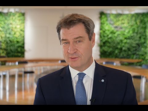 Videobotschaft vom bayerischen Ministerpräsidenten Dr. Markus Söder zur Durchblick-Preisverleihung.