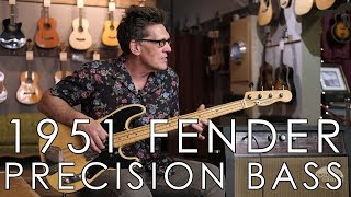 Video thumbnail for "Pick of the Day" - 1951 Fender Precision Bass by Emerald City Guitars