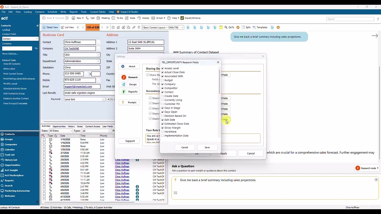 Impact AI Studio Report Mode video preview