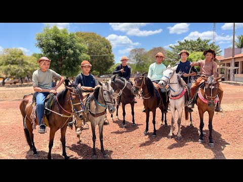 Parte 1: Tradicional Vaquejada e Cavalgada em Currais Batalha Piauí 