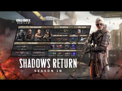 Season 10: Shadows Return - Battle Pass Trailer | Call of Duty: Mobile - Garena