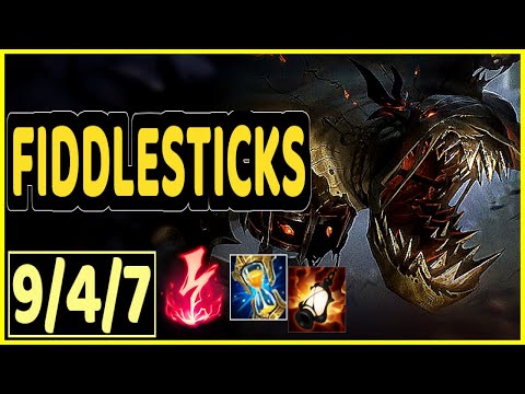 FIDDLESTICKS VS IVERN - 9/4/7 KDA JUNGLE GAMEPLAY