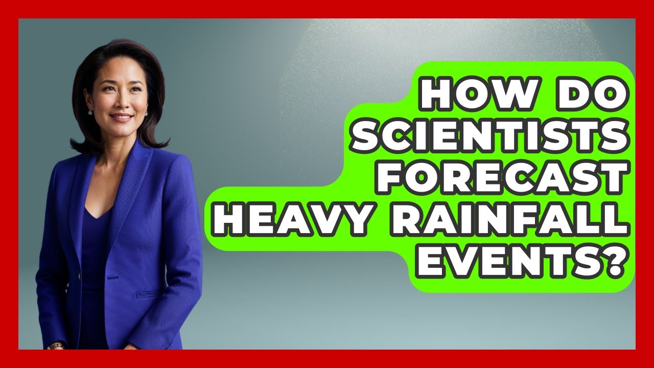 How Do Scientists Forecast Heavy Rainfall Events? - Water Science For Everyone