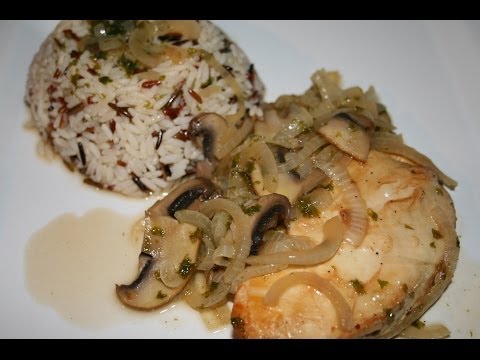 Suprême de pintade chasseur sauce au cidre