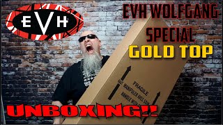 Video thumbnail for EVH WOLFGANG SPECIAL "GOLD TOP" ("UNBOXING")  #evh #evhwolfgang #evhgoldtop by Steve Ricardo