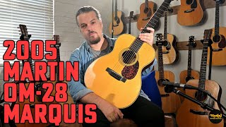Video thumbnail for 2005 Martin OM-28 Marquis | Nick Brightwell presents by Studio 1 Vintage Guitars