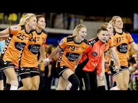 De Nederlandse handbalsters winnen oefenwedstrijd WK