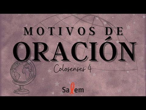 95  - Motivos de oración