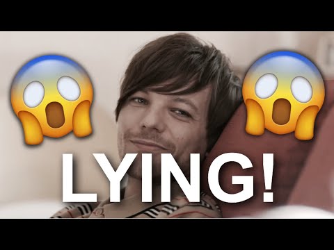 louis tomlinson lying for 38 seconds - andrea c