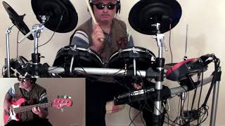 Mean Woman Blues Roy Orbison ...Bass n Drum cover by Richi R.Ray