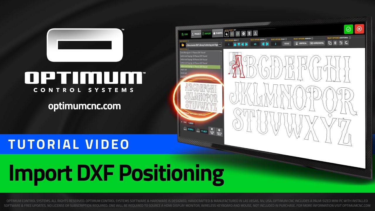 (08_02) Import DXF Positioning